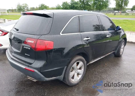 2010 Acura Mdx Technology Package z USA, uszkodzony, nr VIN 2HNYD2H67AH504998